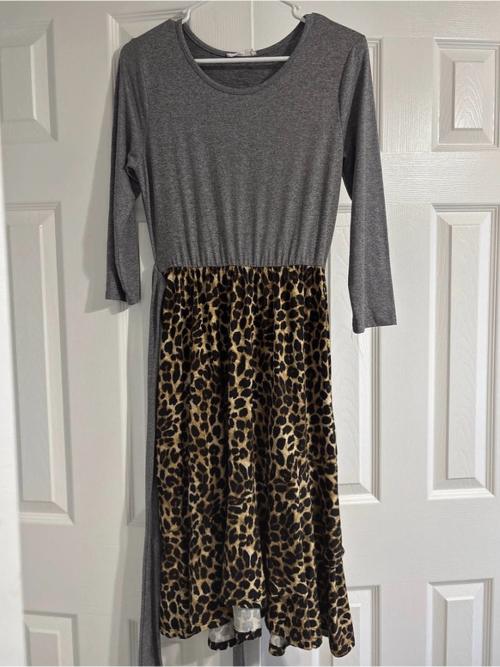 Cheetah print dress
